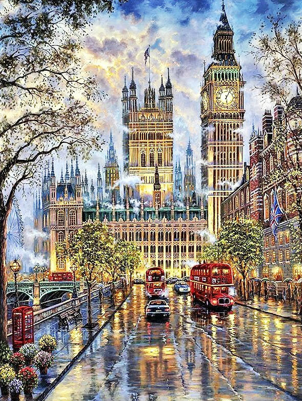 Городской пейзаж - англия, лондон - оригинал