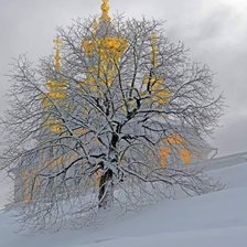 Схема вышивки «Зимняя красота»