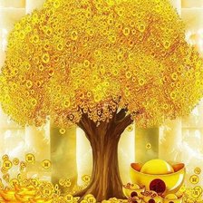 złote drzewo