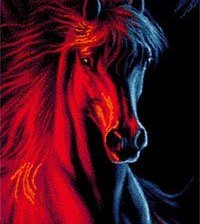 Horse Fire & Ice