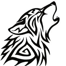 Оригинал схемы вышивки «волк» (№1852362)