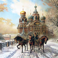 Оригинал схемы вышивки «Худ. Васил Горанов. Санкт-Петербург.» (№1852614)