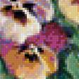 Предпросмотр схемы вышивки «серия цветы:анютины глазки» (№1858321)