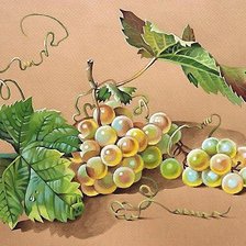 Оригинал схемы вышивки «виноград» (№1858579)