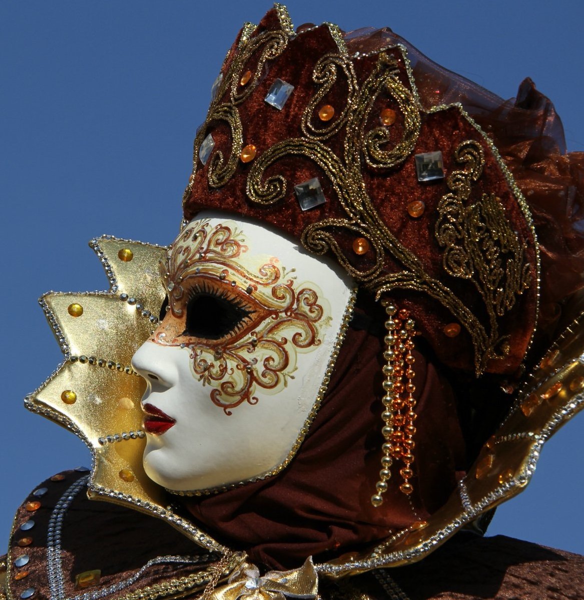 коломбина 1 - маска, венеция - оригинал