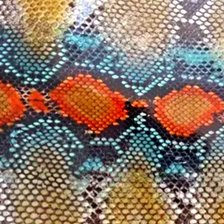 Оригинал схемы вышивки «Змея рыже-зеленая» (№1860557)