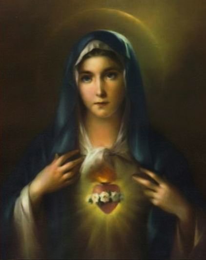 Сердце Марии католичческая 2 - оригинал