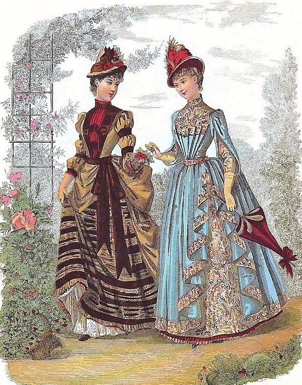 викторианская мода - оригинал