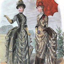 Оригинал схемы вышивки «викторианская мода» (№1862051)