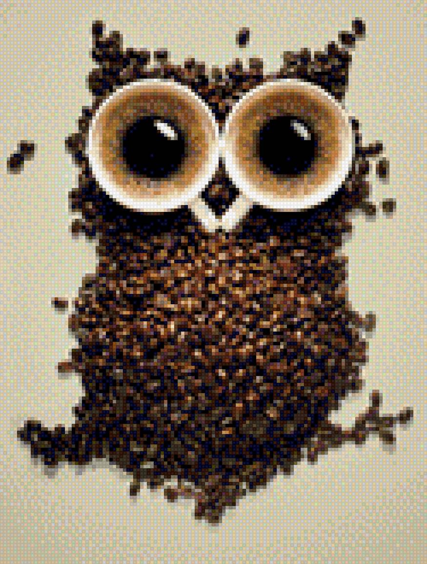 Совушка - #кофе, #зерна - предпросмотр