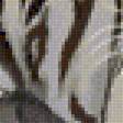Предпросмотр схемы вышивки «Белый тигр» (№1872892)