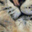 Предпросмотр схемы вышивки «Белый леопард» (№1883319)