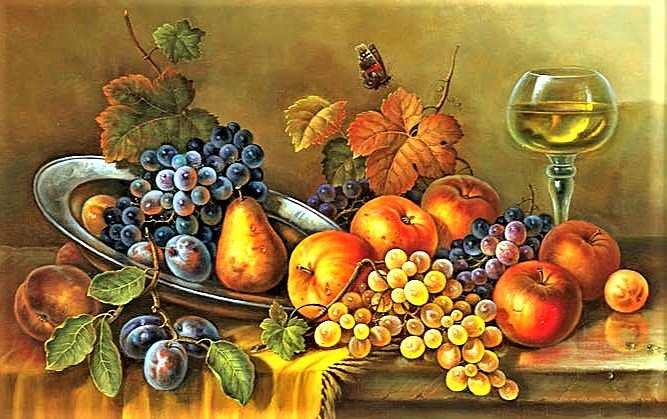№1886314 - виноград, натюрморт - оригинал