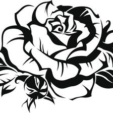 Оригинал схемы вышивки «роза» (№1887959)