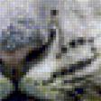 Предпросмотр схемы вышивки «Белый леопард» (№1892206)