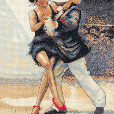 Оригинал схемы вышивки «Танец Пара» (№1893371)