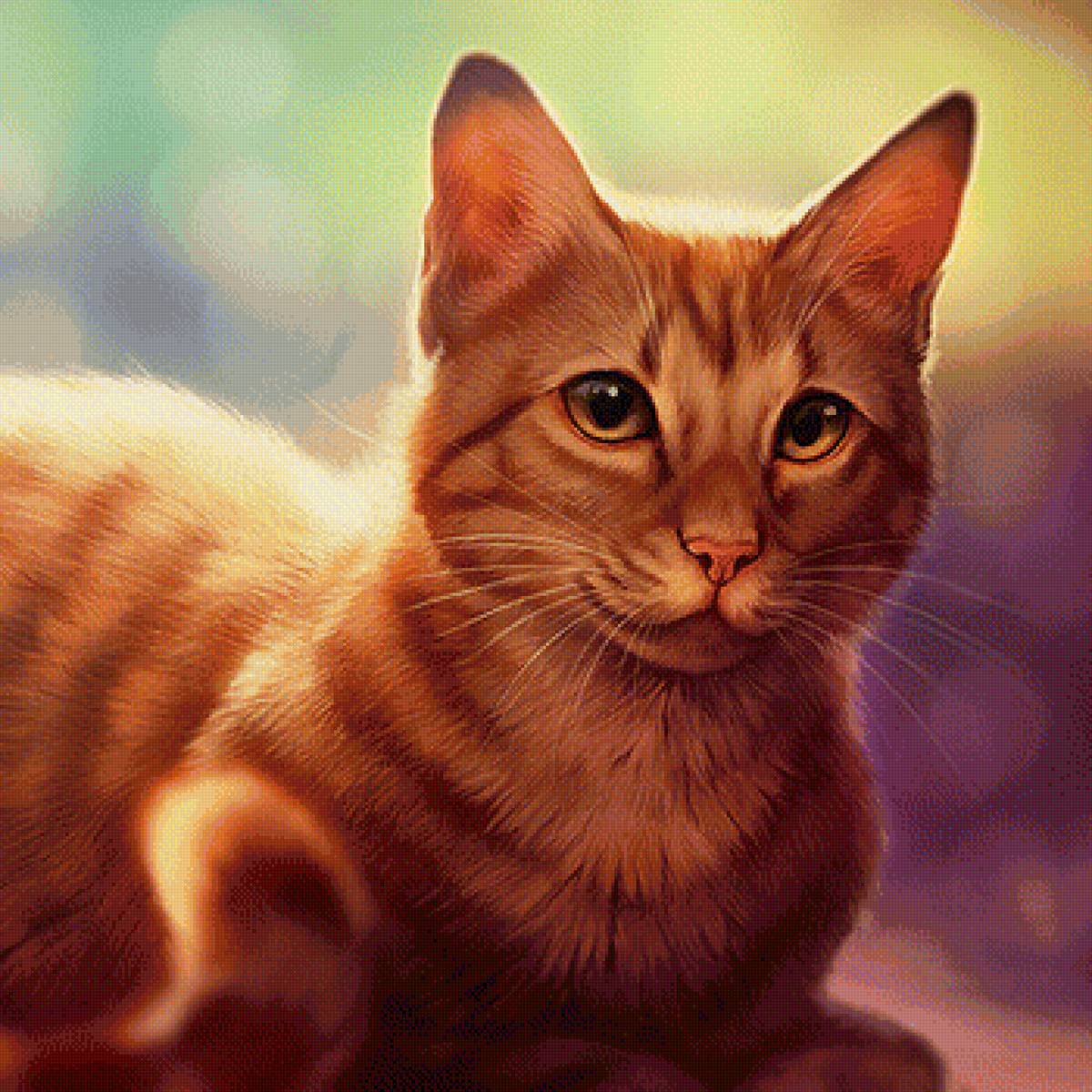 Кошка - кошка, рисунок, животные, кошечка - предпросмотр