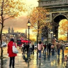 Arc de Triomph. Paris.