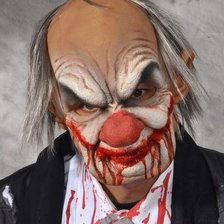 Схема вышивки «clown horror»