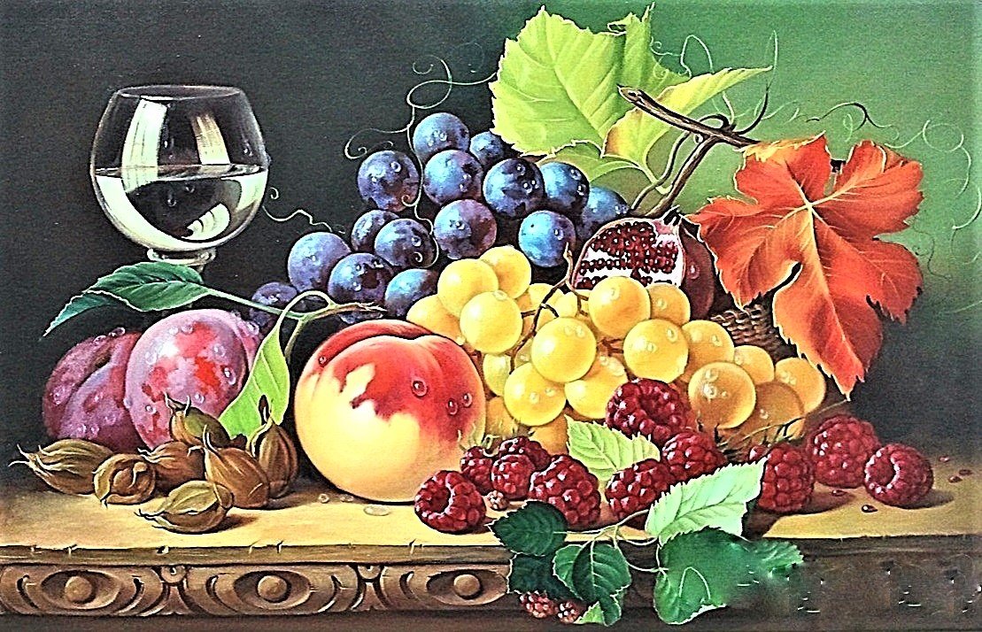 №1920492 - виноград, натюрморт - оригинал