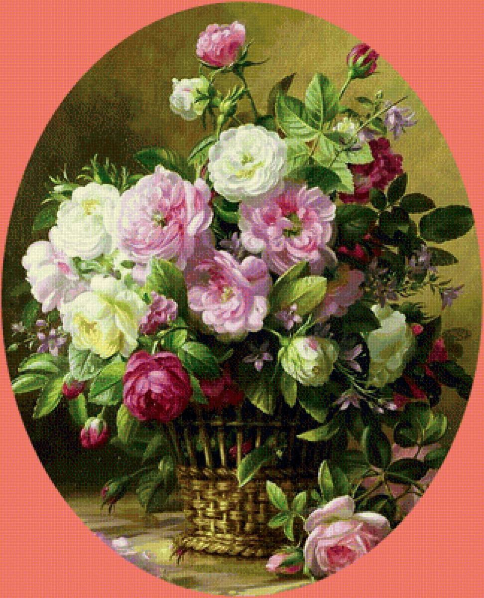 Букет цветов - букет цветы розы - предпросмотр