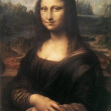 Схема вышивки «Портрет Лизы дель Джиокондо.Леонардо да Винчи»