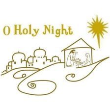 Схема вышивки «O holy night»