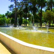 Схема вышивки «Parque del Retiro, Jerez»