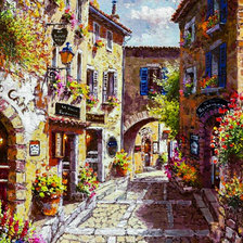 Eze Village.