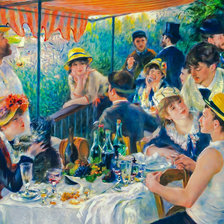 Оригинал схемы вышивки «Luncheon of the Boating Party.» (№1975051)