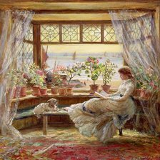 READING BY THE WINDOW, HASTINGS