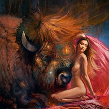 Девушка и бизон, Джулия Белл