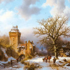 Snow Village.