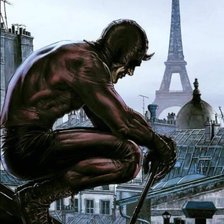 Схема вышивки «Daredevil en París»
