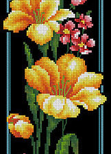 Оригинал схемы вышивки «kvety» (№2021322)