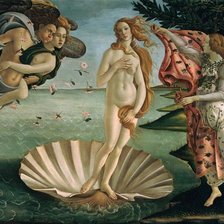 Схема вышивки «The Birth of Venus»