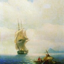 Схема вышивки «After the storm by Ivan Aivazovsky»
