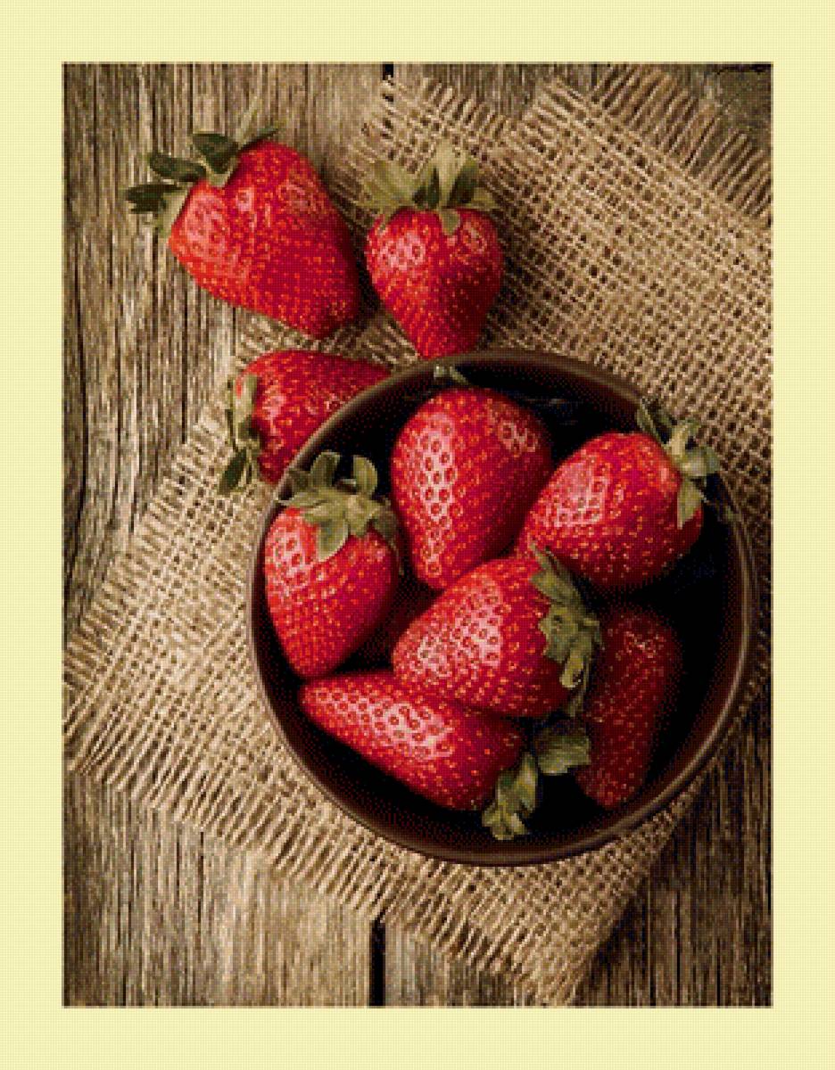 №2024773 - фрукты, ягоды, натюрморт, клубника - предпросмотр