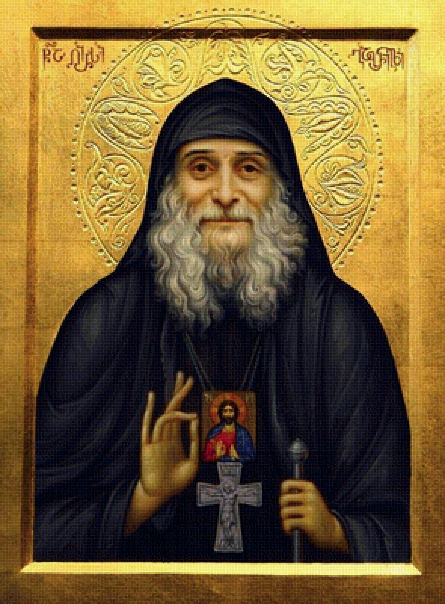 Икона Святого Гавриила Ургебадзе - икона - предпросмотр