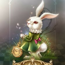 Схема вышивки «White Rabbit»