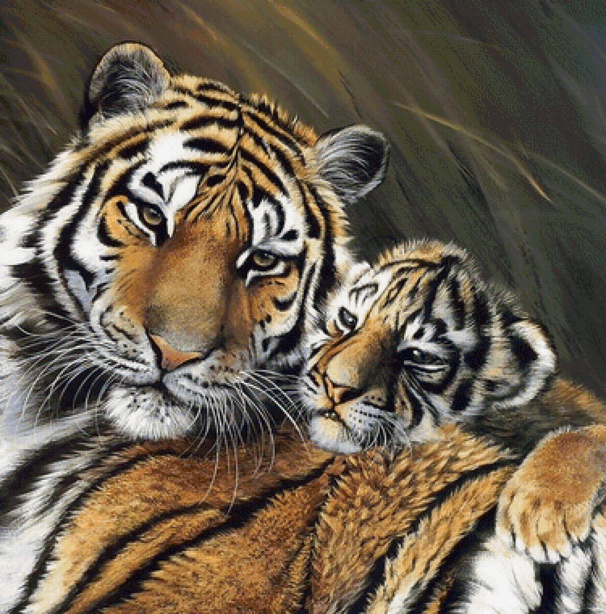 тигры - тигры, мир животных - предпросмотр