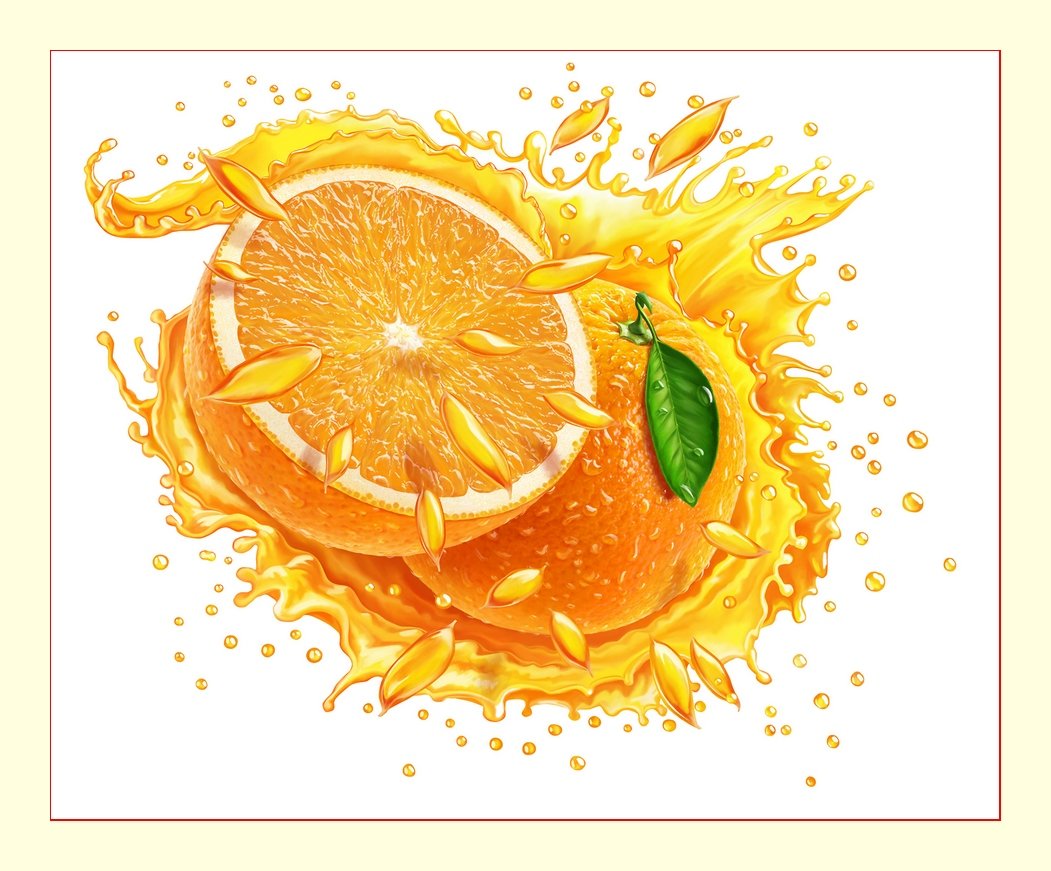 №2033993 - фрукты, натюрморт, апельсин - оригинал