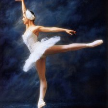 Оригинал схемы вышивки «балерина» (№2039174)
