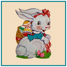 Оригинал схемы вышивки «Кролик» (№2043287)