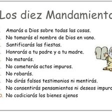 Оригинал схемы вышивки «Los diez mandamientos» (№2048758)