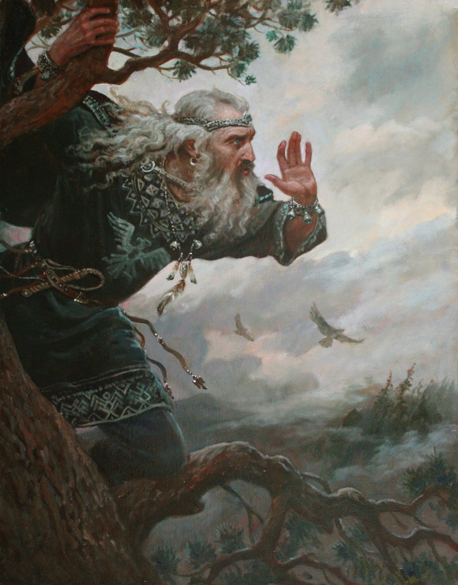 Позвизд Андрей Шишкин - славяне, язычество, живопись, шишкин, мифология - оригинал