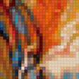 Предпросмотр схемы вышивки «Разноцветная грива» (№2053289)
