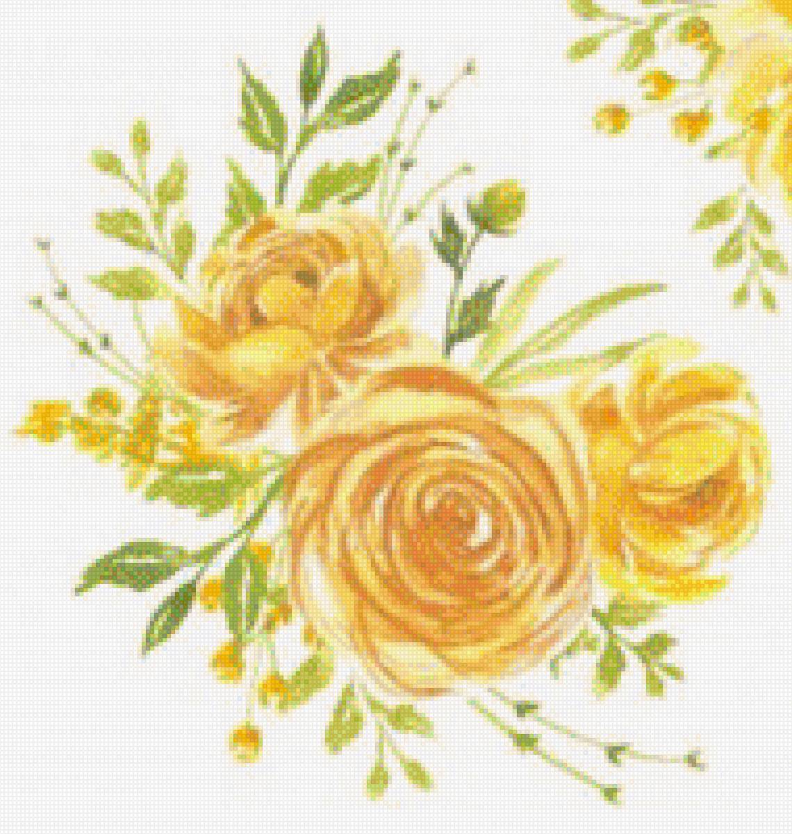 Yellow flower - flower - предпросмотр