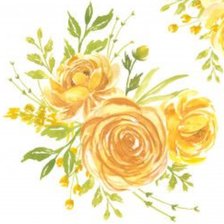 Схема вышивки «Yellow flower»