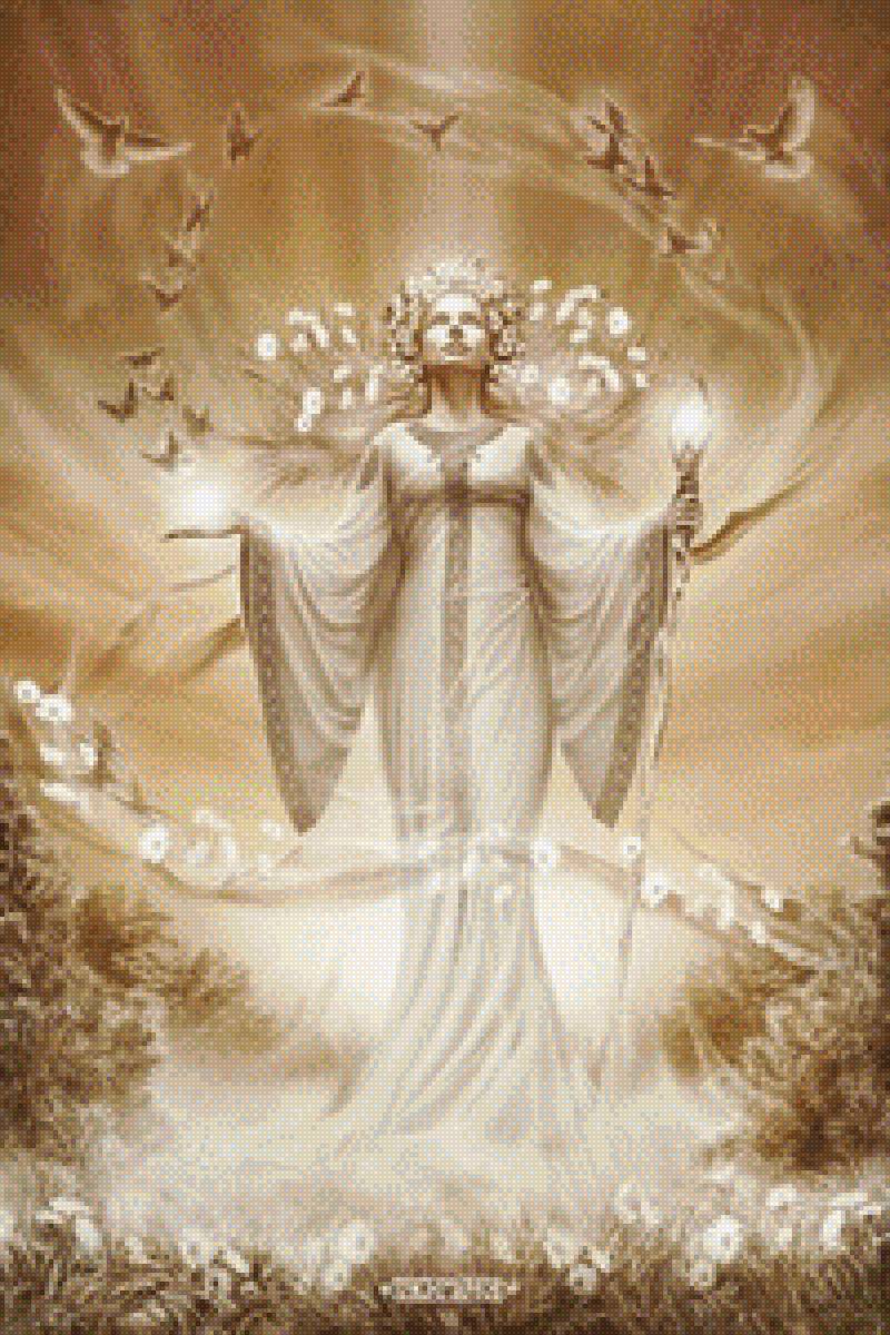 Жива - богиня Жизни, Любви и Лета. - мифы, славянский бестиарий, легенды, боги, мифические существа - предпросмотр